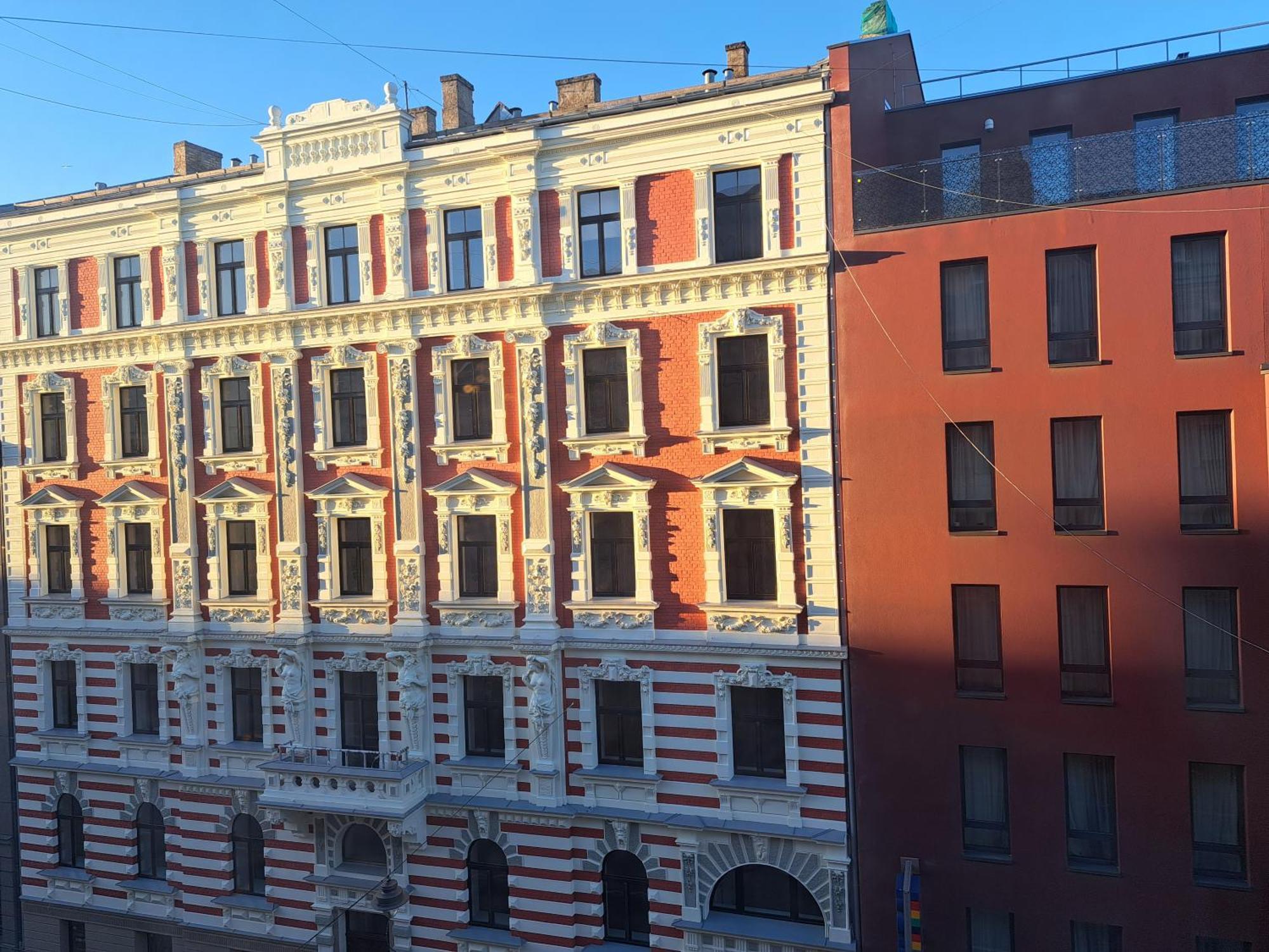 Golden Palms Apartment In The City Centre Riga Kültér fotó